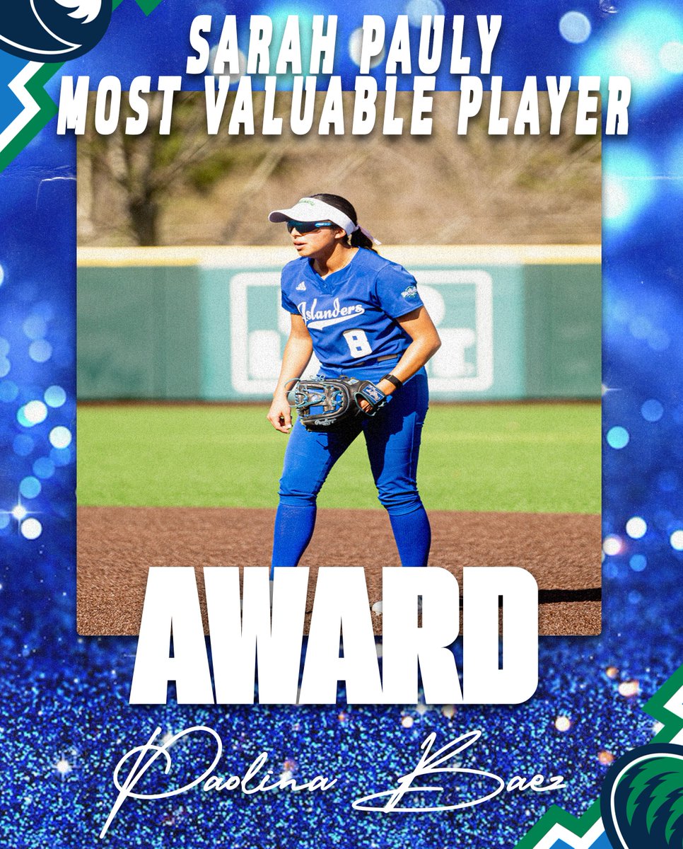 Islanders Softball (@islanderssball) on Twitter photo πΈππ π₯ππ ππππ-ππππ πΉππ¦π βππ£π‘ππ₯ πΈπ¨ππ£ππ€ ππ π₯π ...π€π
πMimi Thornton - Margo Hurdt Offensive Player of the Year
πKarisa Lopez - Valerie Perez Defensive Player of the Year
πPaolina Baez - Sarah Pauly Most Valuable Player
#ShakasUp πΈππ π₯ππ ππππ-ππππ πΉππ¦π βππ£π‘ππ₯ πΈπ¨ππ£ππ€ ππ π₯π ...π€π
πMimi Thornton - Margo Hurdt Offensive Player of the Year
πKarisa Lopez - Valerie Perez Defensive Player of the Year
πPaolina Baez - Sarah Pauly Most Valuable Player
#ShakasUp