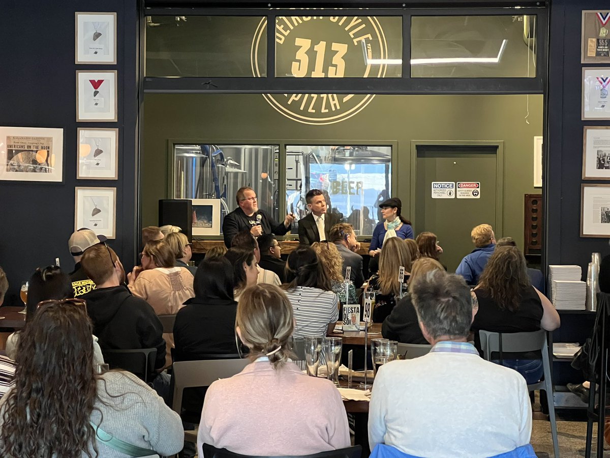 Thank you @site1brewing for hosting the cafe event for NE SciFest tonight! Great crowd, great presenters, and a great information. 🎶👂