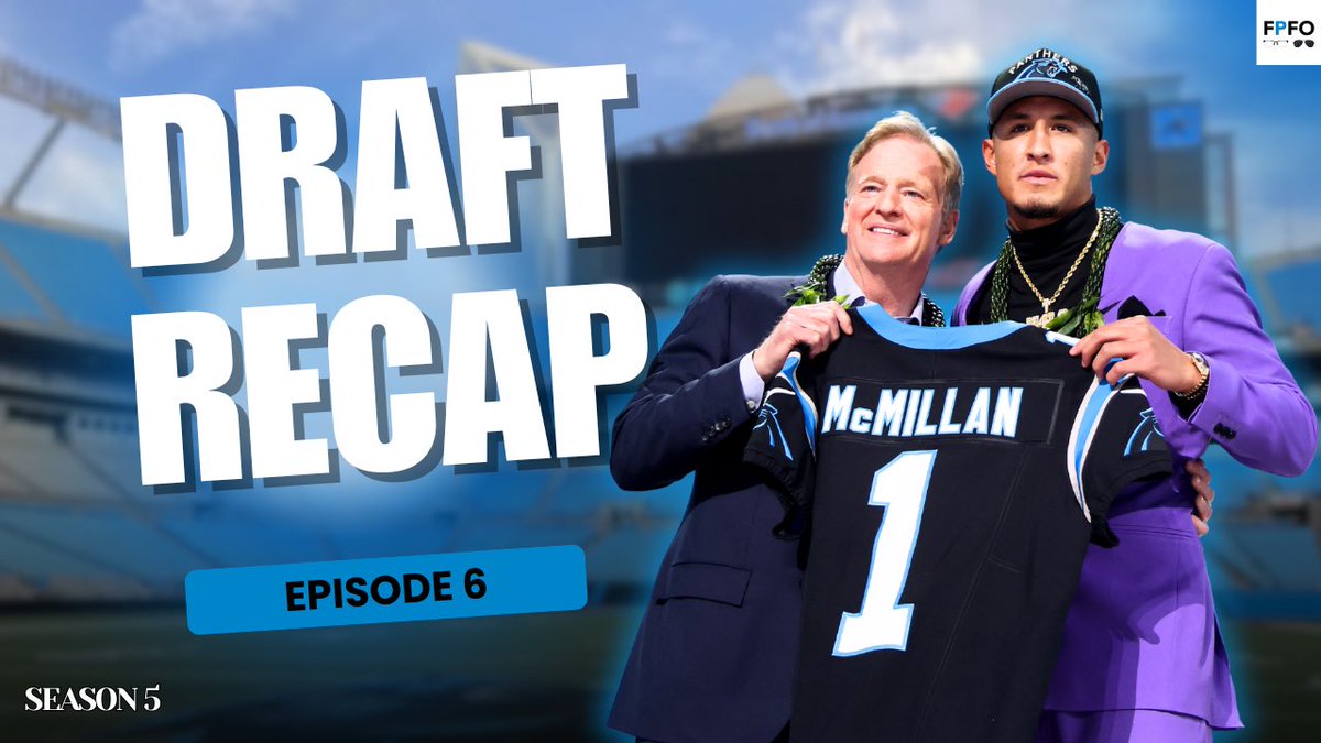 FPFO_Podcast's tweet photo. 🚨Check out our FULL OFFICIAL DRAFT RECAP!! 

https://t.co/aMCNJRVpNO

#KeepPounding #FPFO https://t.co/OOgNlb43N3
