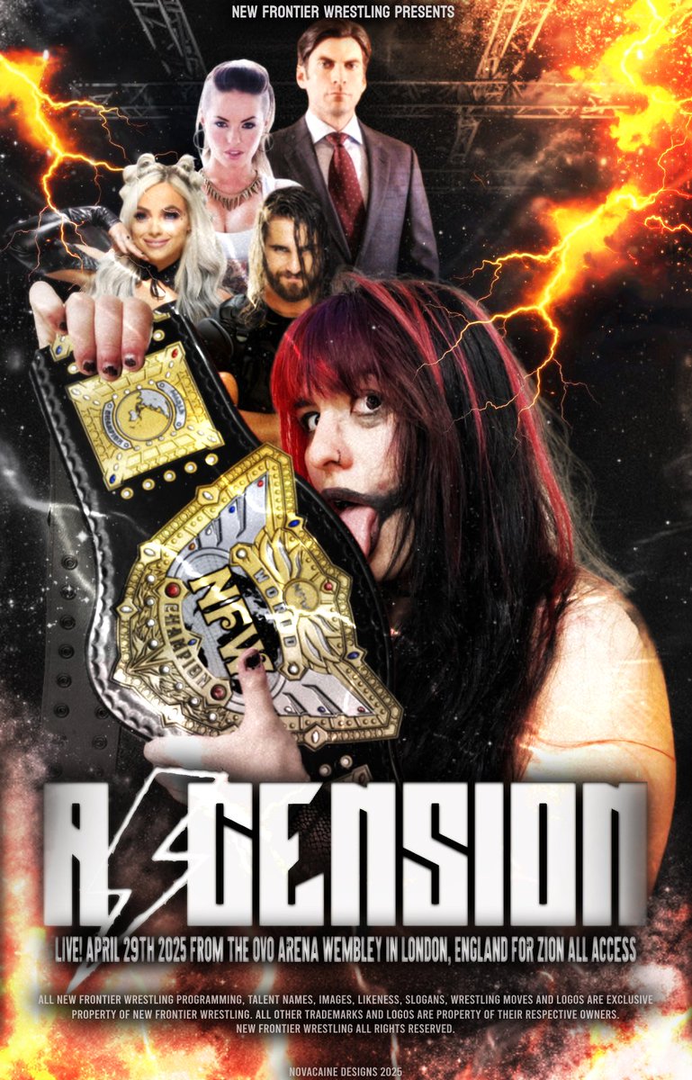 We are LIVE at the OVO Arena Wembley in London at Zion Wrestling's Destiny All Access! NFW Collision presents: ASCENSION!!!!
nfw.boards.net/thread/2586/nf…