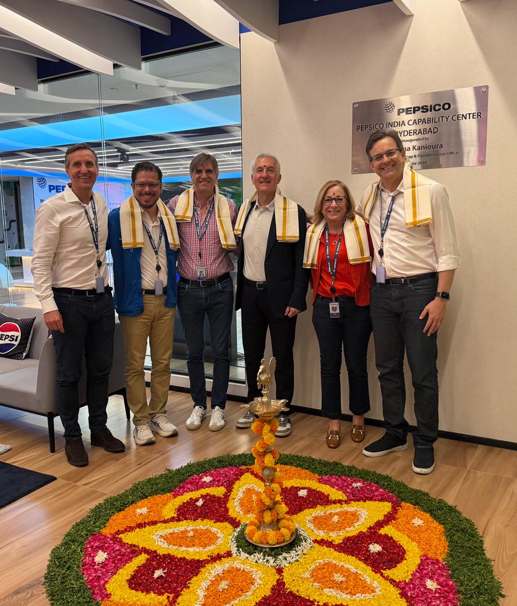 Así nos recibe Hyderabad, India. Gracias al equipo de S&amp;T por el impacto que generan desde India hacia el mundo. Las capacidades digitales que están ampliando para LATAM nos hacen más ágiles, más fuertes y mejores. #PepsiCoProud