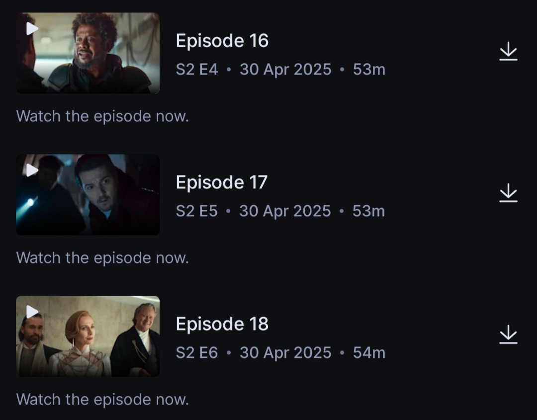 ANDOR EPISODE 4, 5, DAN 6 SUDAH TAYANG 🔥

*Gatau kenapa jadi 16, 17, 18 😅