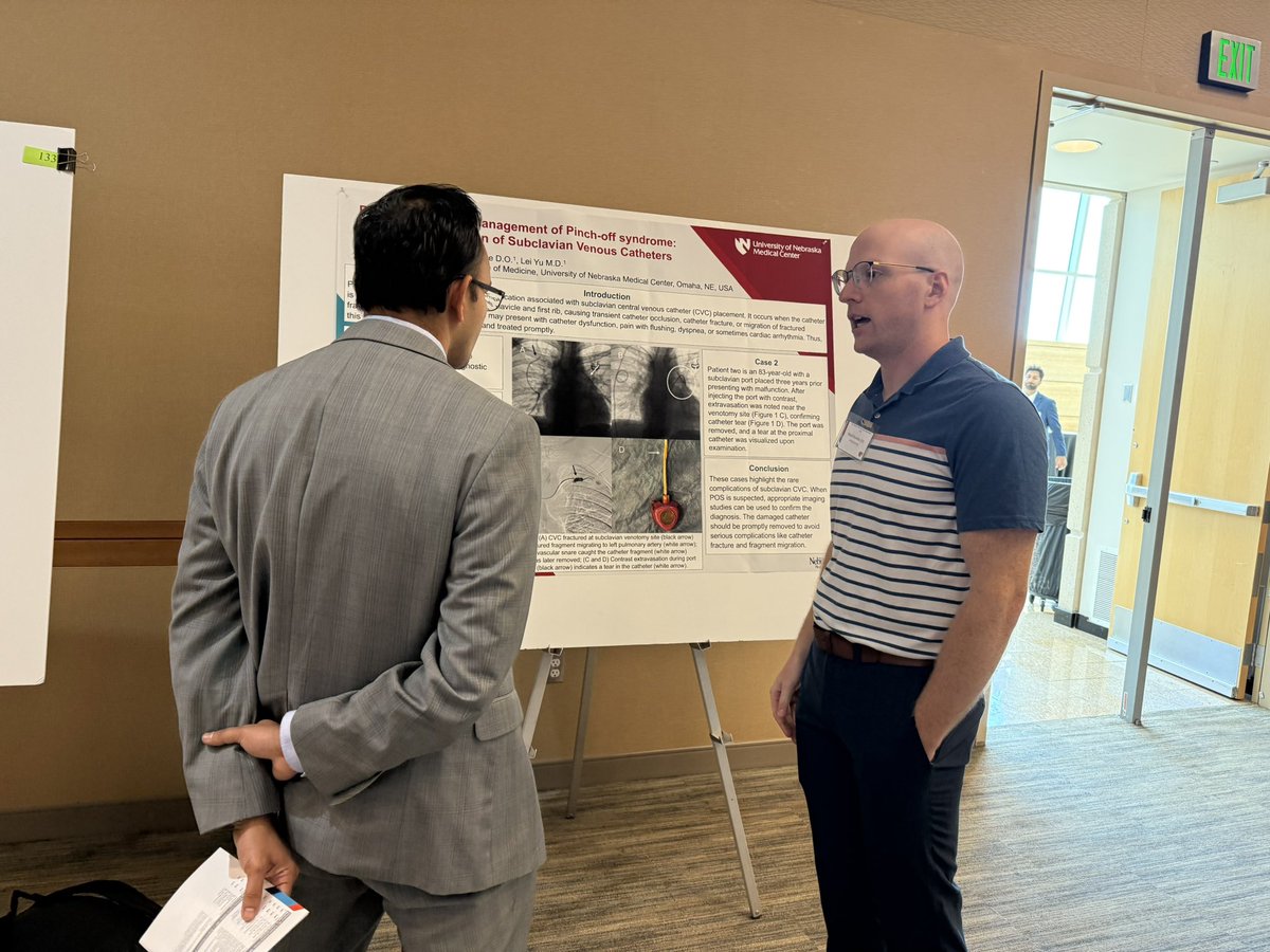 UNMC Interventional Radiology (@unmc_ir) on Twitter photo Proud of our radiology residents who presented their research at the UNMC GME Research Symposium today! Great to see their hard work and dedication on full display. #unmc #MedEd <a href="/radjayp/">J.P. Haas</a> <a href="/leileiyu_/">Lei Yu, MD</a> <a href="/Dr_Lucy/">Lucy Muinov MD</a> Proud of our radiology residents who presented their research at the UNMC GME Research Symposium today! Great to see their hard work and dedication on full display. #unmc #MedEd <a href="/radjayp/">J.P. Haas</a> <a href="/leileiyu_/">Lei Yu, MD</a> <a href="/Dr_Lucy/">Lucy Muinov MD</a>