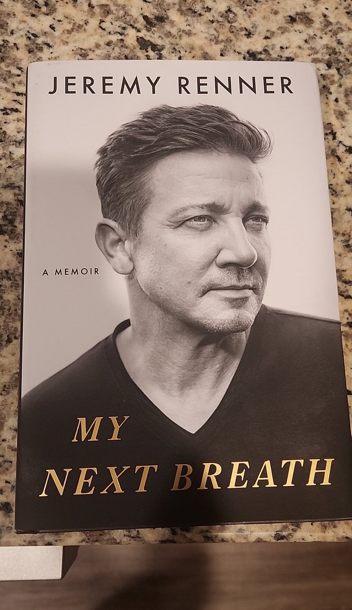 New book came in, excited to read it ! <a href="/JeremyRenner/">Jeremy Renner</a>