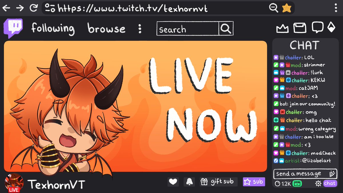 Almost half way through the week

Come Hang out 🔥
twitch.tv/texhornvt