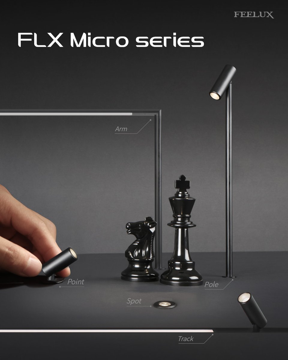 Feeluxglobal's tweet photo. Engineered for elegance, precision, and performance — the MCT Track System is a micro-profile, low-voltage lighting solution tailored for refined applications in furniture, shelving, and showcases. https://t.co/FH2sdiPqFh