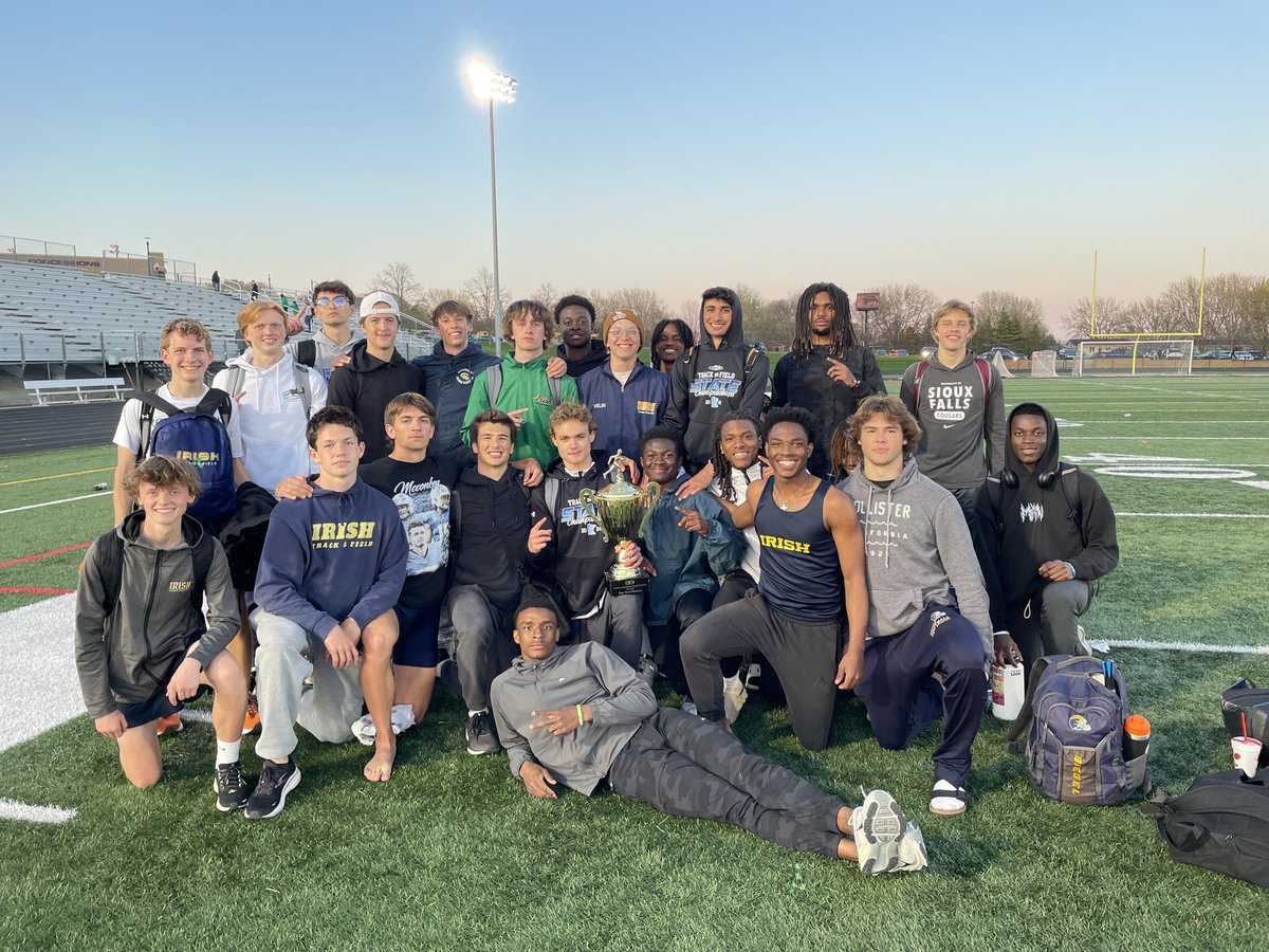 Irish ☘️ win 6th straight South Suburban Relays.