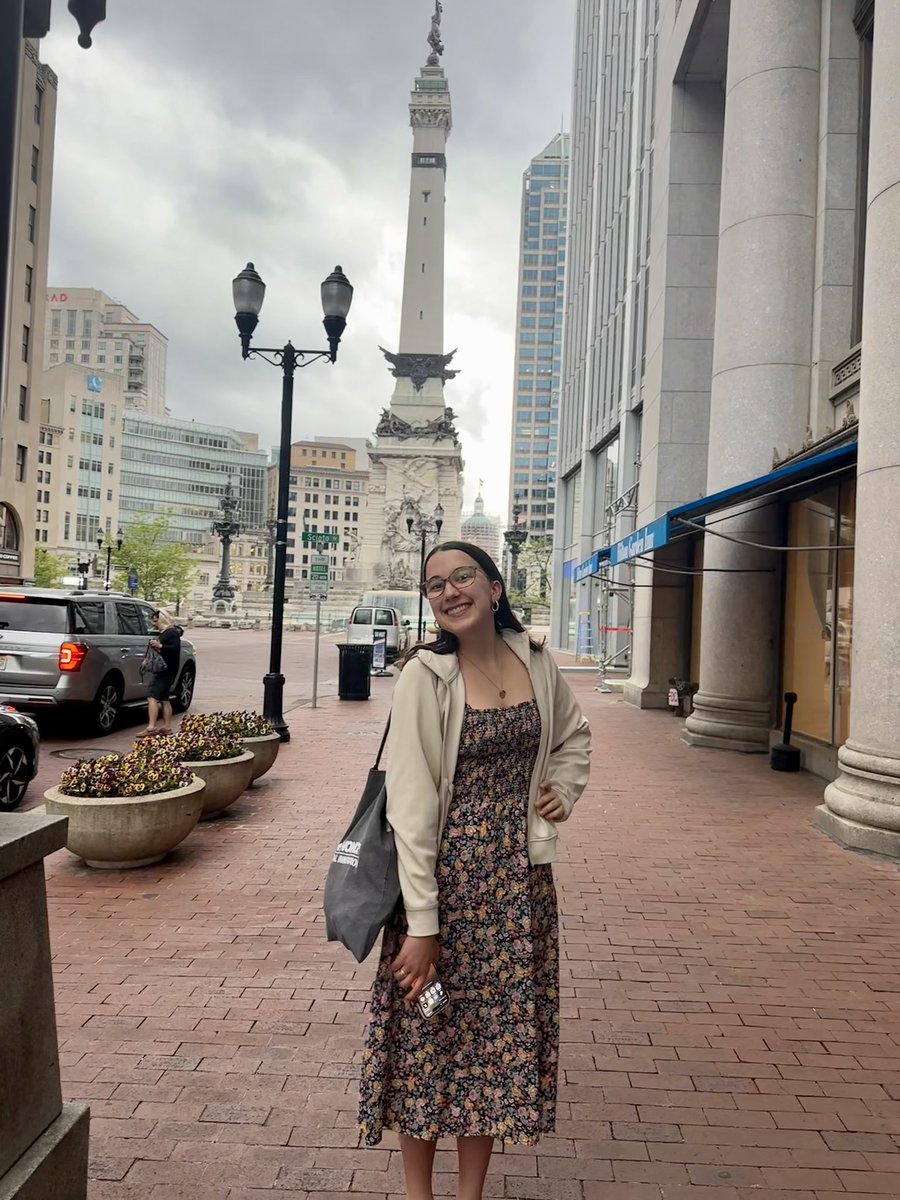 One of the absolute best <a href="/NASBE/">NASBE</a> interns, Naomi Porter, enjoying Indianapolis and inspiring us with her unstoppable positivity. Thankful every day you said yes to interning!