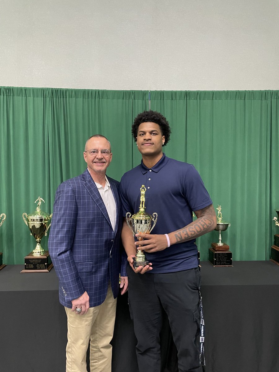Congratulations to the winner of our 2025 Carroll Dawson Cup, team MVP Kordrick Turner. Kor has signed with D-1 Northwest Louisiana!