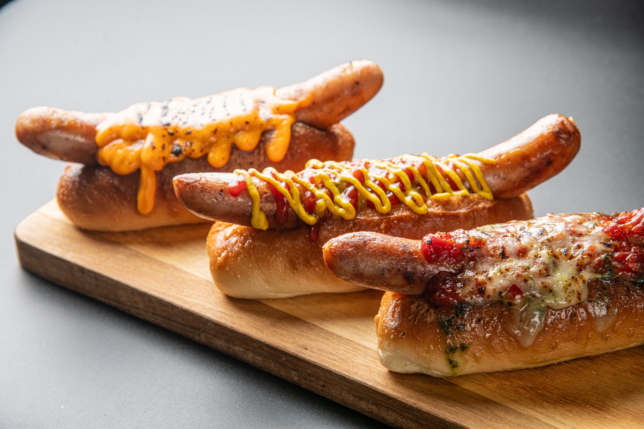 tnewties ホットドックのキッチンカーだ！ ホットドッグのキッチンカーだ！》キャンディースリーブチェック