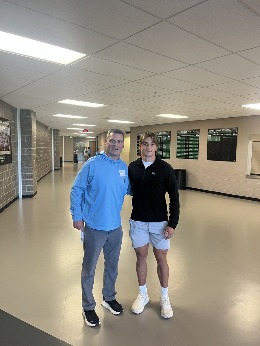 Thank you <a href="/CoachPanagos/">Jim Panagos</a> for taking the time to visit with me about <a href="/KU_Football/">Kansas Football</a> today! Looking forward to talking more and competing at camp!

<a href="/jeremycrabtree/">Jeremy Crabtree</a> <a href="/StaleyRecruits/">Staley Football Recruits</a> <a href="/ElevateRecruits/">Elevate Recruits</a> <a href="/CoachSvarczkopf/">Greg Svarczkopf</a>