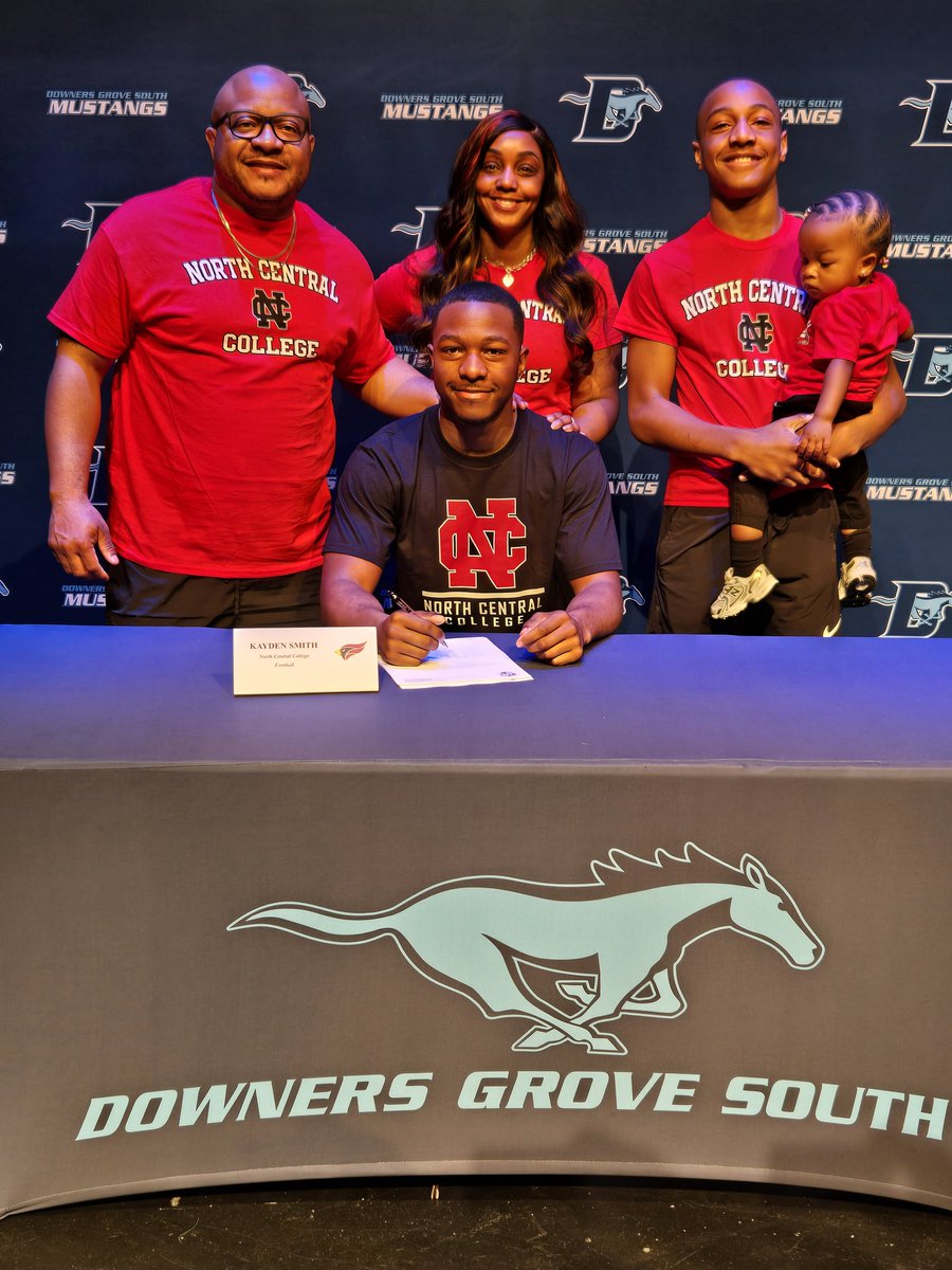 Congratulations Kayden Smith and good luck @  North Central College #HitHard