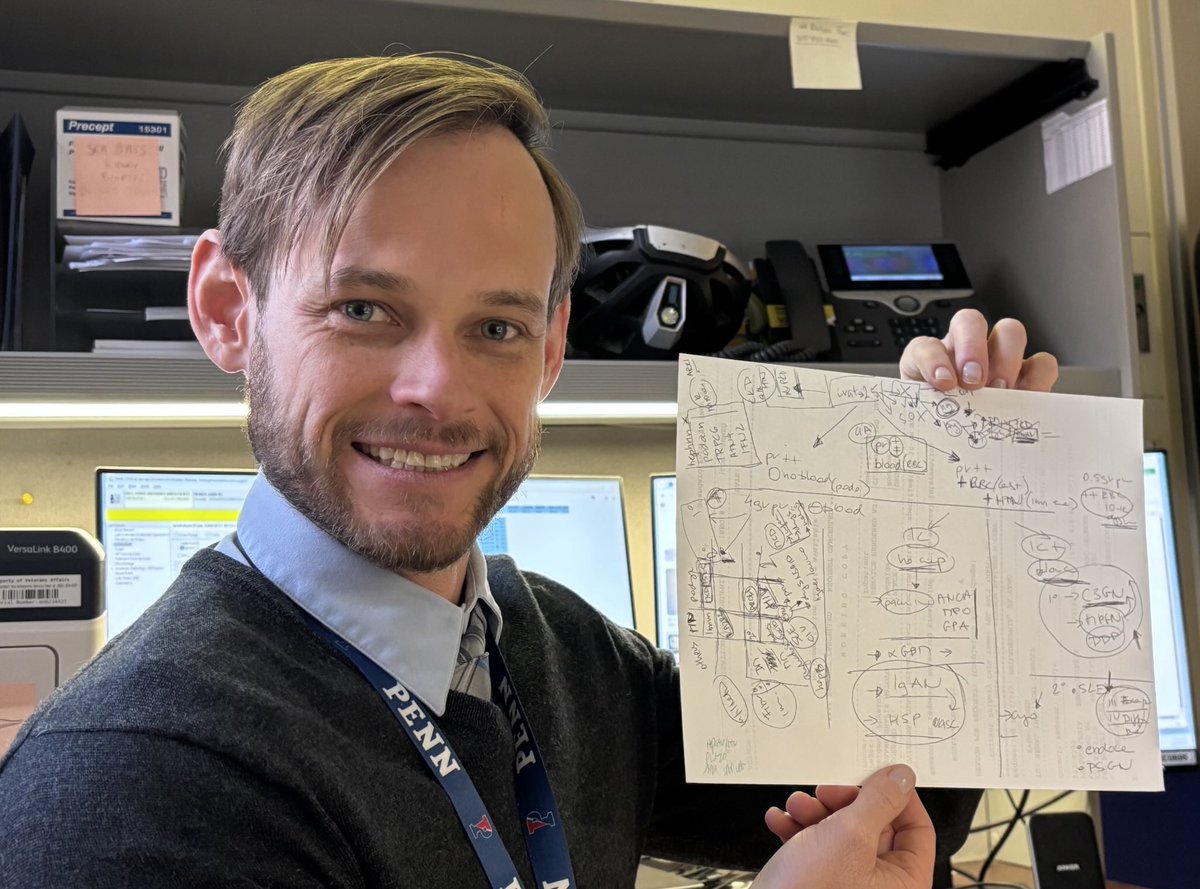 Katalin Susztak (@ksusztak) on Twitter photo Today my fellow pulled out a wrinkled page from his backpack- the note I scribbled in his first month of fellowship on the proteinuria work-up. He tells me that he carried it through every day for a whole year. Small moments of mentorship last a lifetime 🩺❤️ <a href="/PennKidney/">Penn Kidney</a> Today my fellow pulled out a wrinkled page from his backpack- the note I scribbled in his first month of fellowship on the proteinuria work-up. He tells me that he carried it through every day for a whole year. Small moments of mentorship last a lifetime 🩺❤️ <a href="/PennKidney/">Penn Kidney</a>