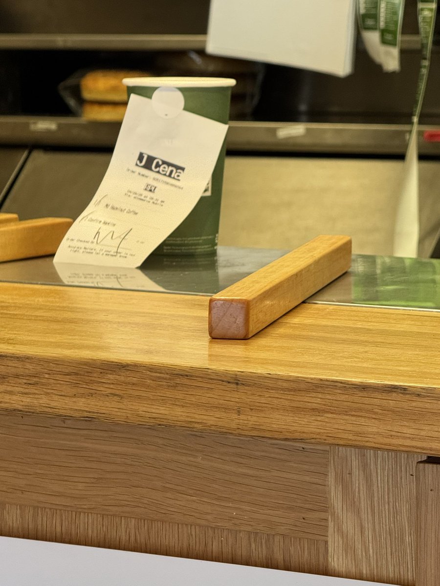 This morning at Panera. A few minutes later the cup floated away. #JohnCena