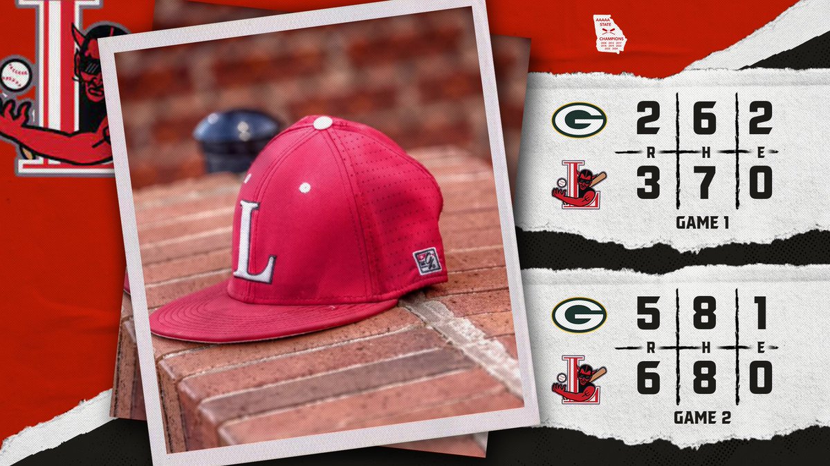 Loganville sweeps a very good Greenbrier team 3-2 and 6-5 to move on the Elite 8.  This is the 14th consecutive year the Red Devils are in the Elite 8! Proud to be a Red Devil!