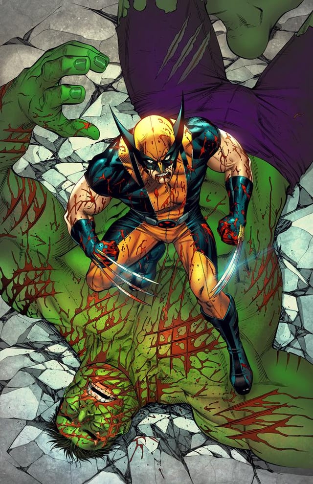 Nikunjpjp's tweet photo. @cosmic_marvel • *Wolverine killing someone Important* https://t.co/CIzNh0vUaj