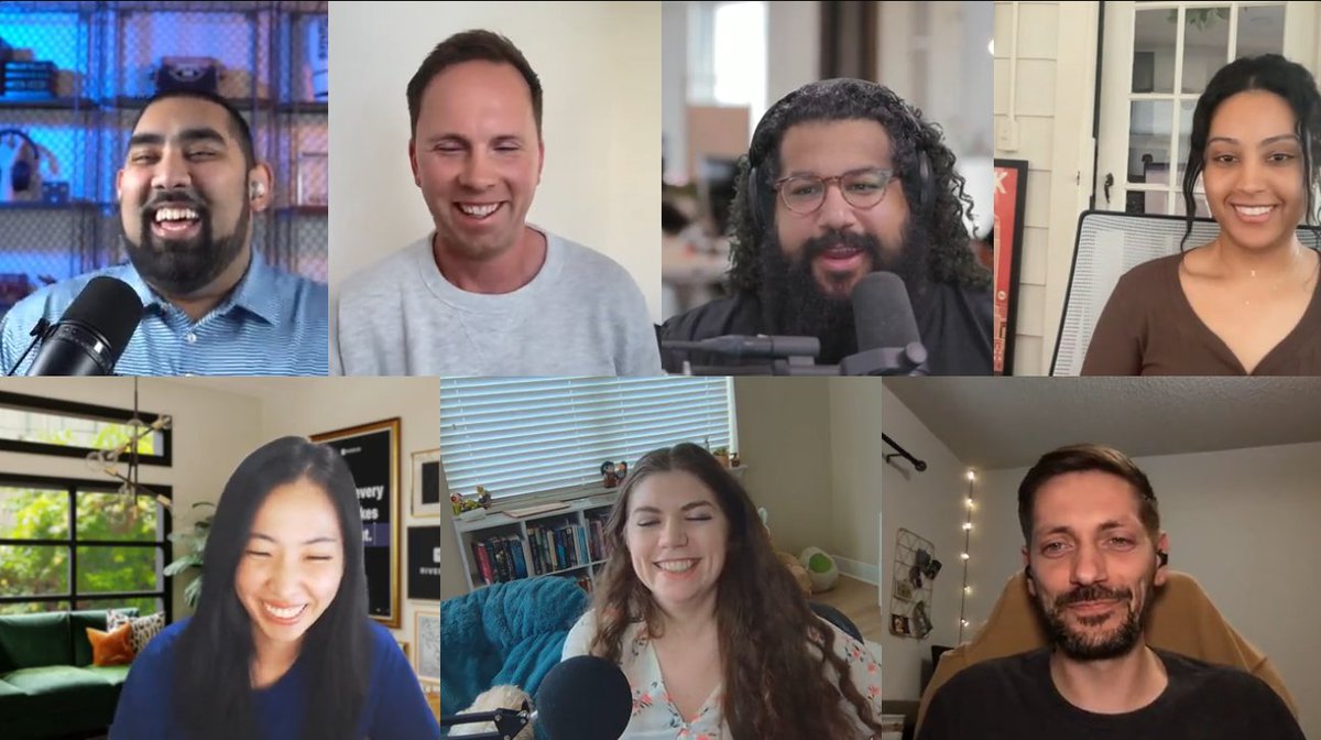 Today, we recorded probably one of my most favorite episodes we have ever done on The Programming Podcast!

We brought on 5 other Co-hosts. Each cohost has been someone that we have interacted with on their journey breaking into tech!

Now?
They:
- Is a founder
- Work at Apple
-