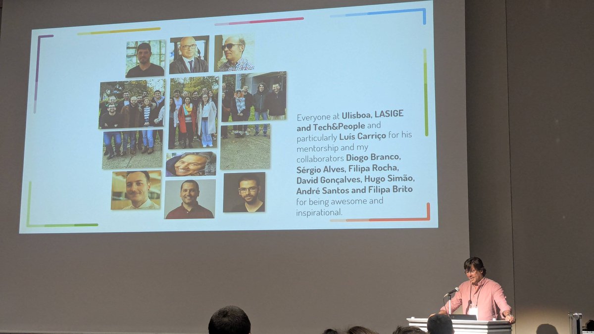 Proud and excited for the increasing number of people from Portugal at #chi2025 and for the cohesion between different labs. Thank you for the support in my award talk. Stay tuned for a Portuguese party in Barcelona #chi2026 <a href="/lasige/">LASIGE</a> <a href="/iti_larsys/">Interactive Technologies Institute</a> <a href="/InescID/">INESC-ID</a>