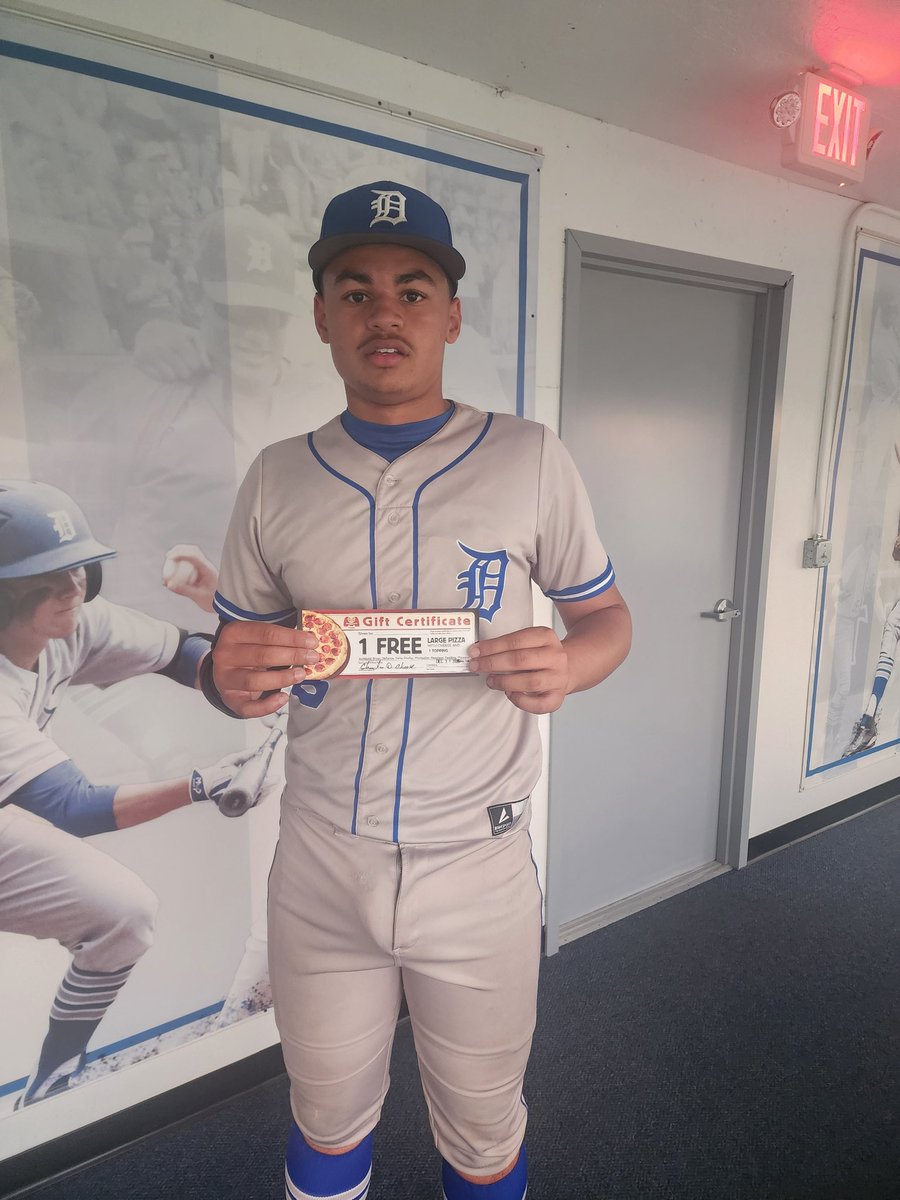Michael P. Sebring (@michaelpsebring) on Twitter photo Tonight's <a href="/MarcosPizza/">Marco's Pizza</a> POTG goes to <a href="/DefianceBBall/">Defiance Baseball</a> Kahlil Ligon. The Sr Pitcher threw 6 innings allowed 3 hits 2 runs walked just 1 and struck out 16! 8 in a row at one point! <a href="/DefiBulldogs/">DefianceAthletics</a> stayed unbeaten 9-0 & 4-0 in <a href="/wblsports/">WBL</a> heading into a showdown with <a href="/WapakHS/">Wapakoneta HS</a> tomorrow! Tonight's <a href="/MarcosPizza/">Marco's Pizza</a> POTG goes to <a href="/DefianceBBall/">Defiance Baseball</a> Kahlil Ligon. The Sr Pitcher threw 6 innings allowed 3 hits 2 runs walked just 1 and struck out 16! 8 in a row at one point! <a href="/DefiBulldogs/">DefianceAthletics</a> stayed unbeaten 9-0 & 4-0 in <a href="/wblsports/">WBL</a> heading into a showdown with <a href="/WapakHS/">Wapakoneta HS</a> tomorrow!