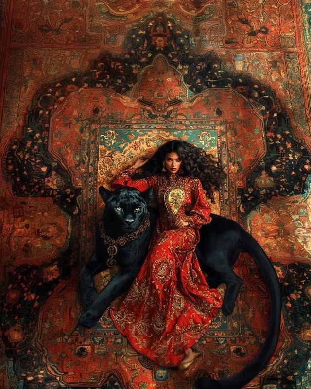 خلفية شهرمايوالجذابة ✨
 طاقة الخلفية أنثوية نادرة
تدل على الغموض والقوة،تتحرك بصمت وتترك أثر
الفهدالأسودبجانبها هورمزللحماية،والحدس العالي، وللاسرارالصورة تحكي عن حضوريجمع بين الهدوء والقوة وعن طاقةأنثوية متوازنة جداً انوي وصول طاقتها وقوتهالكل متفاعل بفولو ورتويت 
#خلفية_مايو