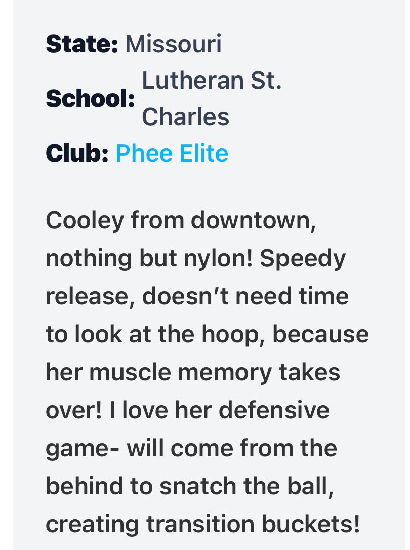 Thank you so much for the write up!!  I love seeing so many <a href="/PheeElite/">Napheesa Collier Elite</a> teammates on this list ❤️❤️