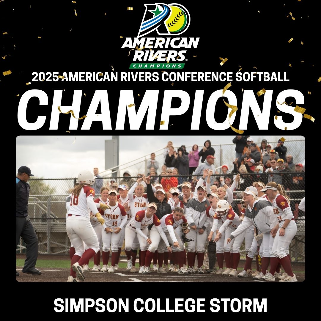 American Rivers Conference (A-R-C) (@amerriversconf) on Twitter photo 🥎: <a href="/StormSports/">Simpson Storm Sports</a> has officially clinched at least a share of the 2025 <a href="/AmerRiversConf/">American Rivers Conference (A-R-C)</a> softball title ‼️
#rollriversSB 🥎: <a href="/StormSports/">Simpson Storm Sports</a> has officially clinched at least a share of the 2025 <a href="/AmerRiversConf/">American Rivers Conference (A-R-C)</a> softball title ‼️
#rollriversSB