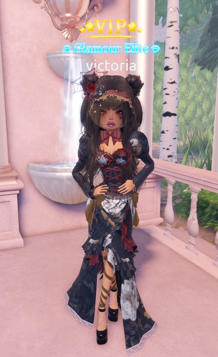 I lowkey should not have won but 😭 theme was hidden cottage or haunted hollow