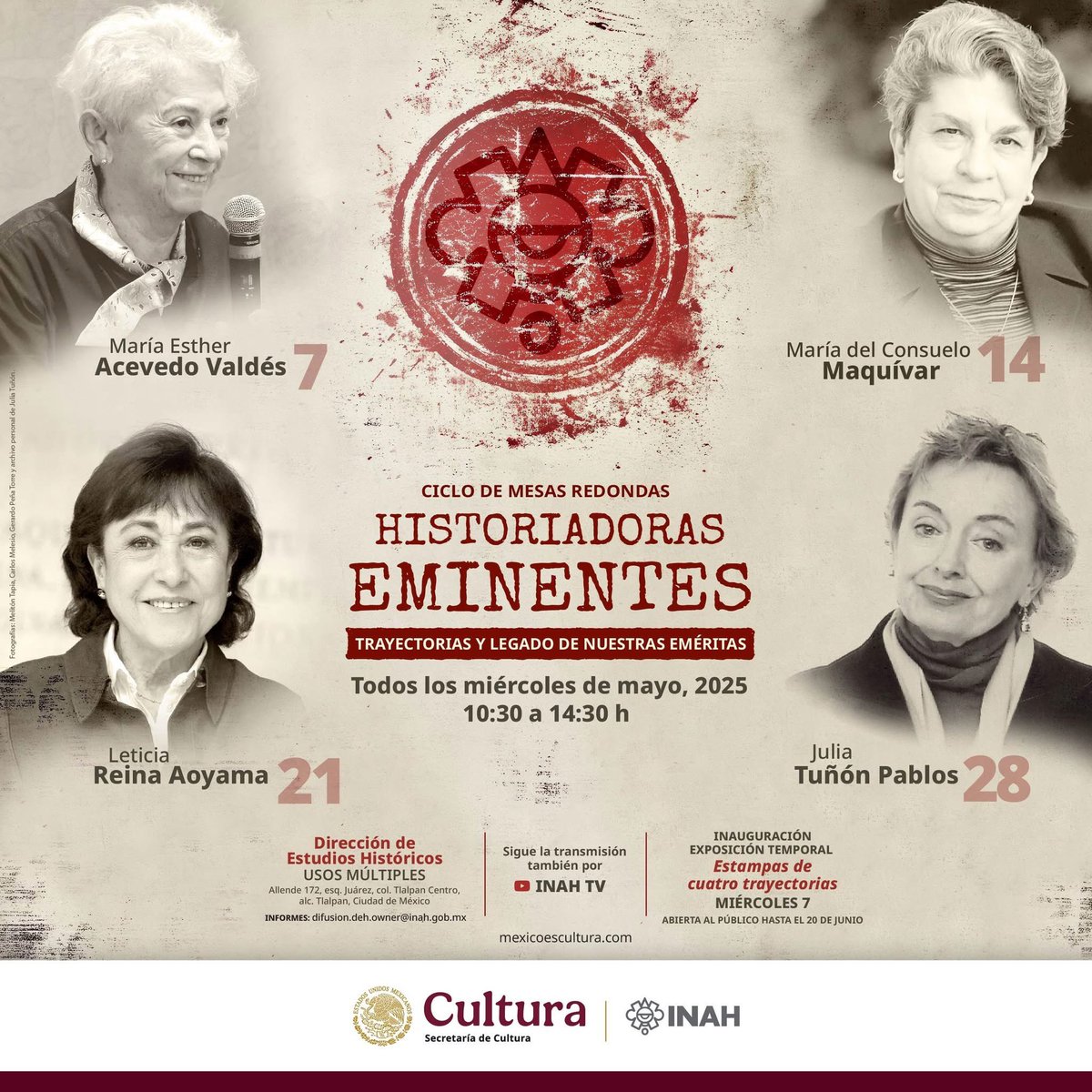 A Esther Acevedo le debemos notables estudios sobre el arte en el Segundo Imperio entre muchas otras cosas…
Miércoles 7 de mayo, 10:30 #CDMX