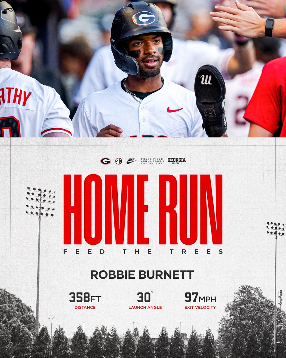 Georgia Baseball (@baseballuga) on Twitter photo He is feeling the Burn(ett)‼️
#GoDawgs | <a href="/RobbieBurnett25/">Robbie Burnett</a> He is feeling the Burn(ett)‼️
#GoDawgs | <a href="/RobbieBurnett25/">Robbie Burnett</a>