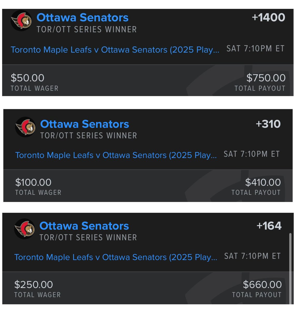 KyleAAAnderson's tweet image. I can’t believe I’m about to win $1600 on Saturday, that’s if I don’t bet more!!!
#leafs #TorontoMapleLeafs #leafssuck