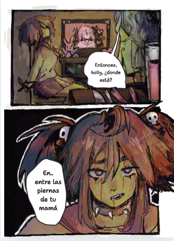 Taco_depoll0's tweet image. Mi entrada para el concurso de manga de weones. Mi fanart es sobre la obra ''Sweet Magical Mayhem'', super buena, vayan a leerla. Se me está acabando el espacio asi que sigo abajo + #mangalatino #UltimateFanart