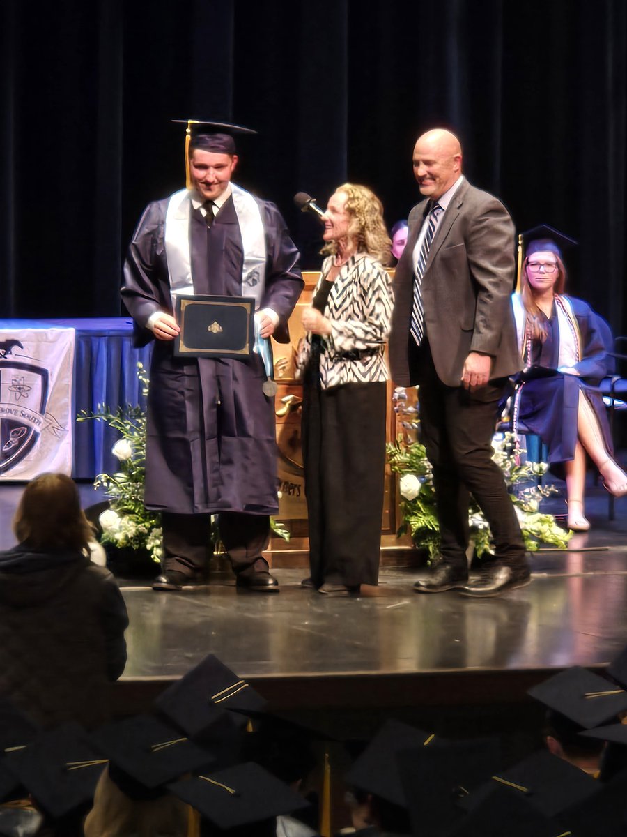 Congratulations to Jonny Klaeren DGS Physical Education Student of the Year!  Our Captain! #HitHard