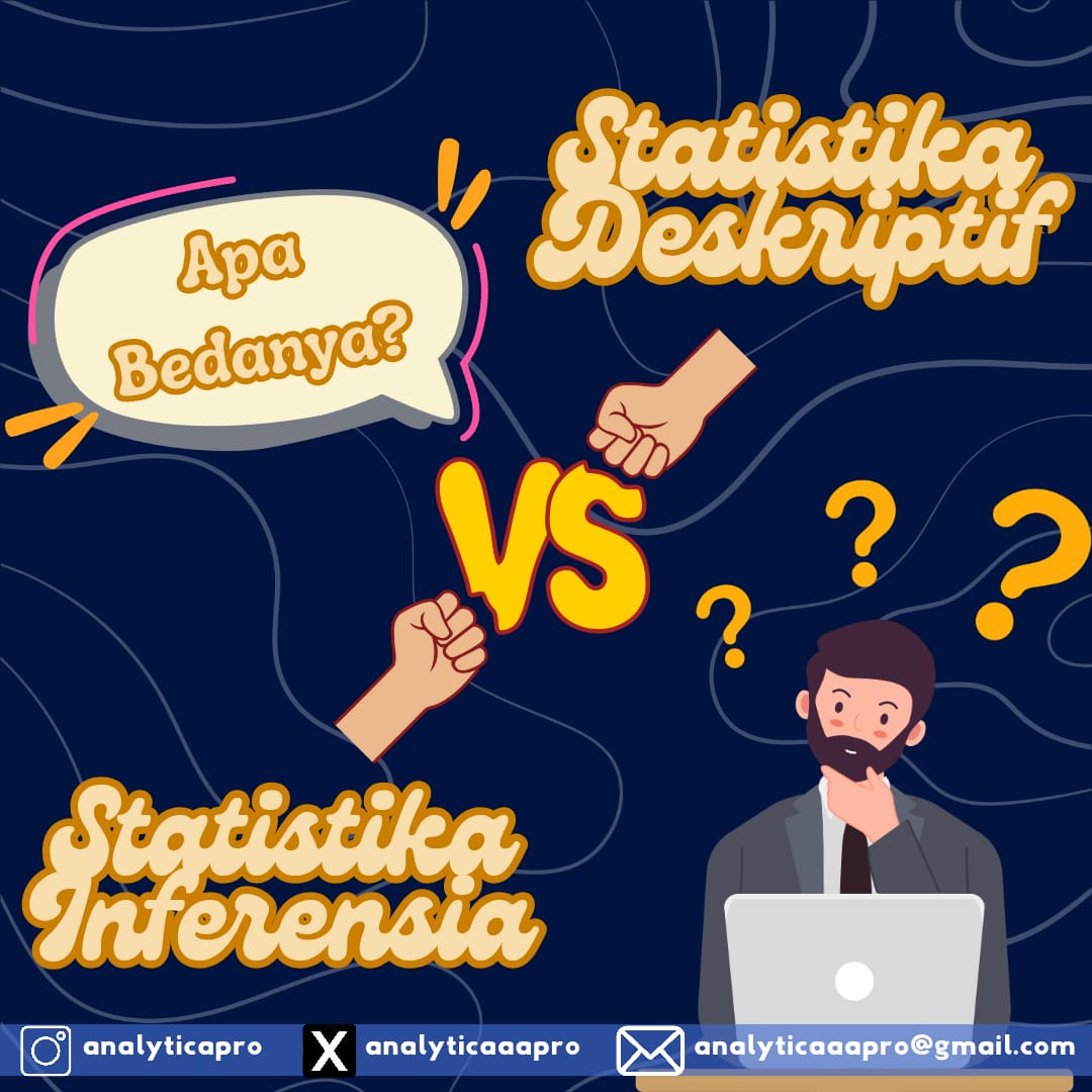AnalyticaaaPro's tweet photo. Dalam analisis data, pemahaman yang tepat terhadap jenis statistik yang digunakan sangat penting😱

#AnalyticaPro #StatistikaDeskriptif #StatistikaInferensia https://t.co/eYQGqTEZlr