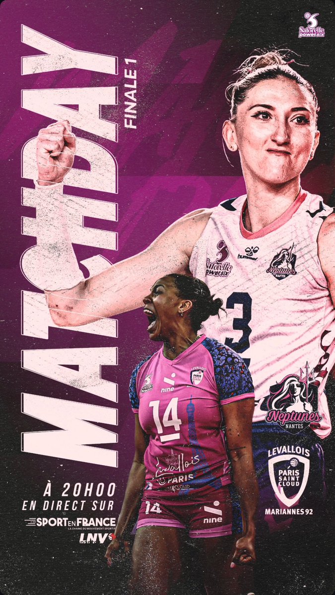 neptunesnantes's tweet image. ๐พ๐ธ๐๐ผ๐ป๐ธ๐ โก๏ธ๐ฑ
๐ Finale aller PlayOffs - #SP6
๐ Levallois Paris Saint-Cloud
๐๏ธ Mangin Beaulieu
โ๏ธ 20h00
๐บ LNVtv & Sport en France
๐๏ธ urls.fr/7EYDD0