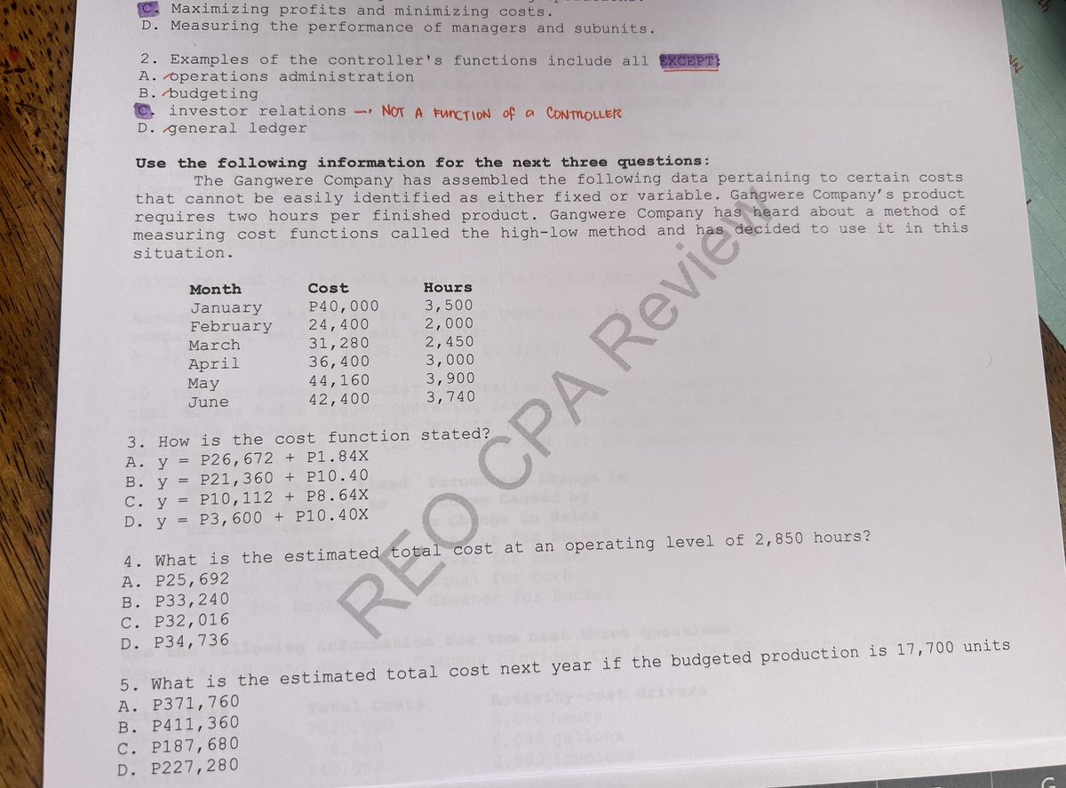 yuricpa2025's tweet image. #MAS CASELET from previous preboard

ANSWERS
#3. D  #4. B  #5. B

kayo nalang po magpalabas ng sagot 👌🏻😊 Happy study
3days before FINAL PRE-BOARD