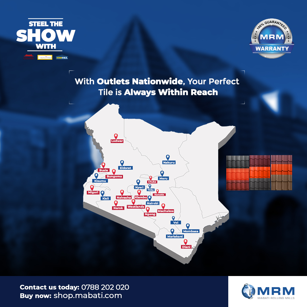 MRM Steel Tiles, easily accessible nationwide through our extensive network of outlets &amp; authorized dealers. 

With a wide range of colors and sizes to fit your style and project needs, we’ve got you covered wherever you are.

#SteelTheShow #Orientile #Versatile #Elegantile