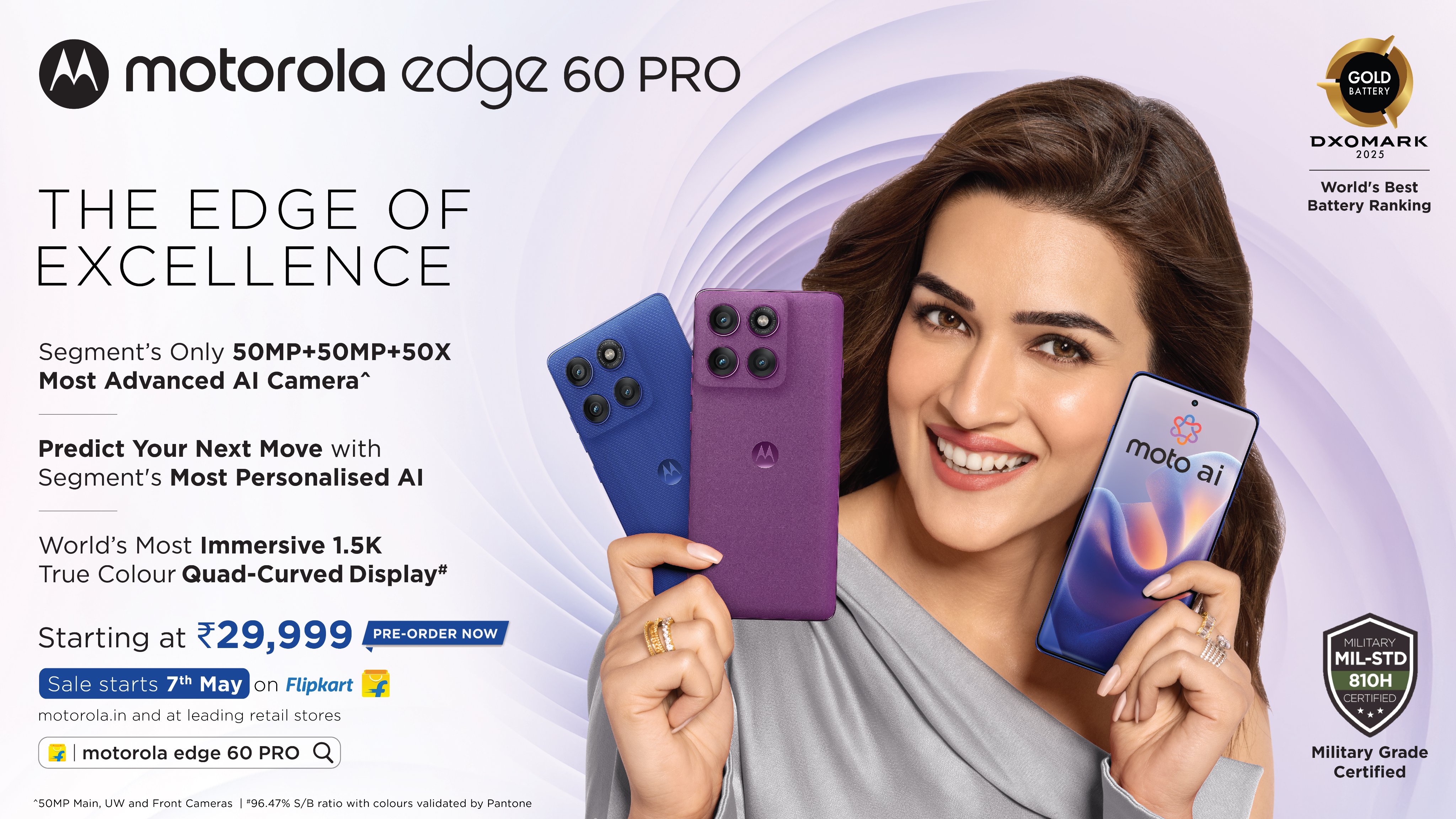 Motorola Edge 60 Pro Launched in India