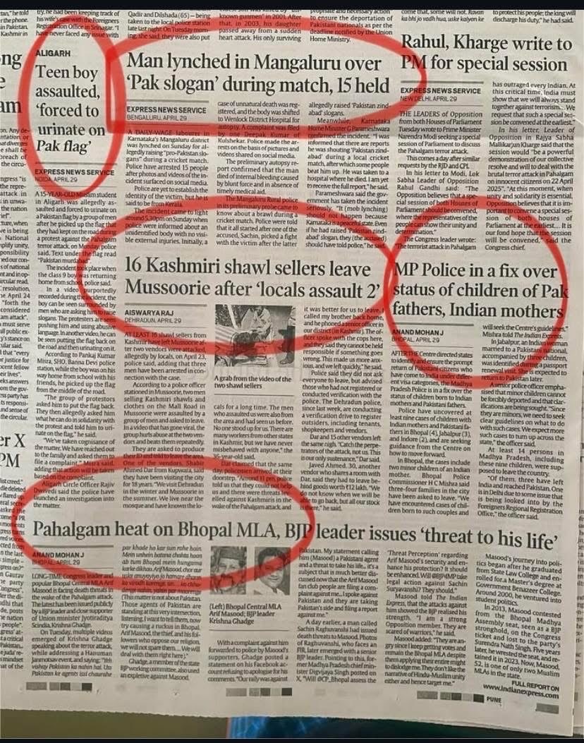 Let's pretend that this is normal.