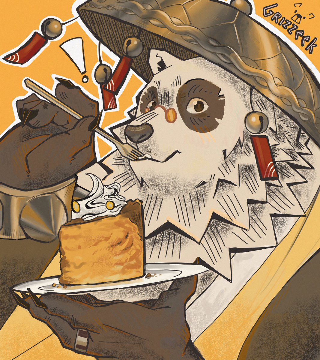 Pan Yinhu, you are not supposed to be eating that!
#zzzero #ZZZ #ZenlessZoneZero