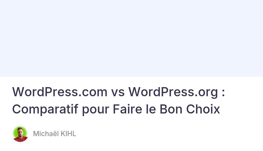 MichaelKihl's tweet image. 🎓 Apprenez plus sur la personnalisation et la gestion des sites avec nos tutoriels #WordPress sur #schoolsWP! 📚 #LearnWP #DIYWeb

Lire la suite 👉 lttr.ai/AdAuH