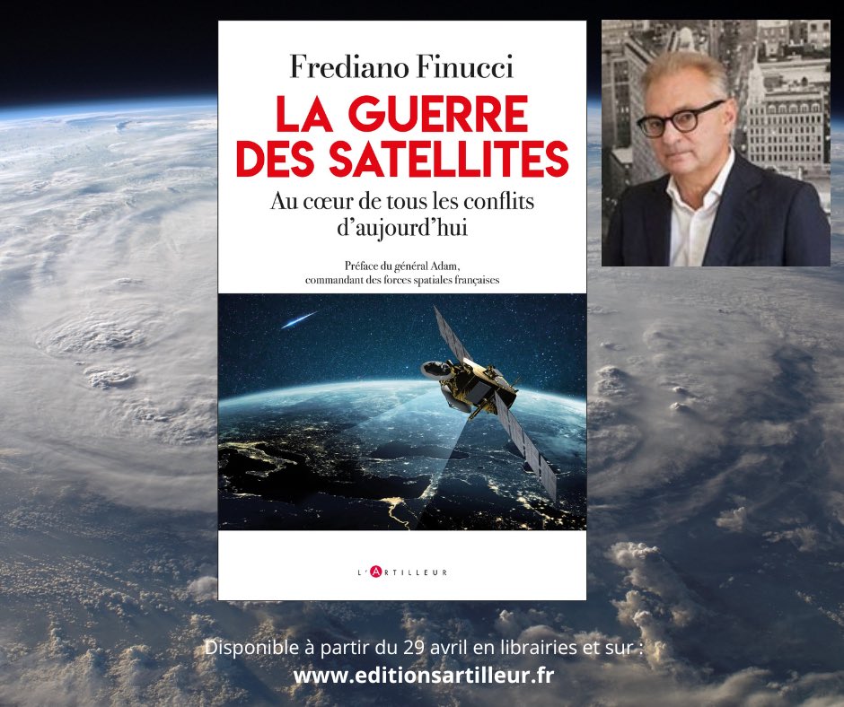 Editions de L'Artilleur & Toucan (@edartilleur) on Twitter photo Aujourd’hui paraît l’enquête de Frediano Finucci <a href="/FredianoFinucci/">Frediano Finucci</a> « la guerre des satellites, au cœur de tous les conflits d’aujourd’hui ». Préface du général Adam. #satellites #geopolitique #defense <a href="/EdArtilleur/">Editions de L'Artilleur & Toucan</a> Aujourd’hui paraît l’enquête de Frediano Finucci <a href="/FredianoFinucci/">Frediano Finucci</a> « la guerre des satellites, au cœur de tous les conflits d’aujourd’hui ». Préface du général Adam. #satellites #geopolitique #defense <a href="/EdArtilleur/">Editions de L'Artilleur & Toucan</a>