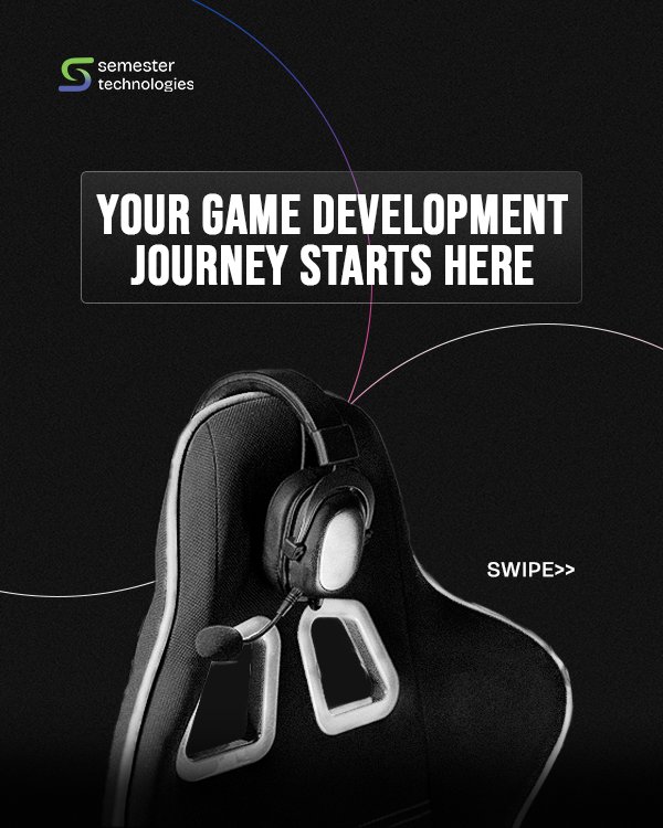 semestertech's tweet image. In this course, you&apos;ll get expert guidance, hands-on experience, and transform your skills in game development. Believe you can and you&apos;re halfway there! 
💪 Meet our instructor and let&apos;s get started! 🚀
#GameDev #SkillUp #semestertech