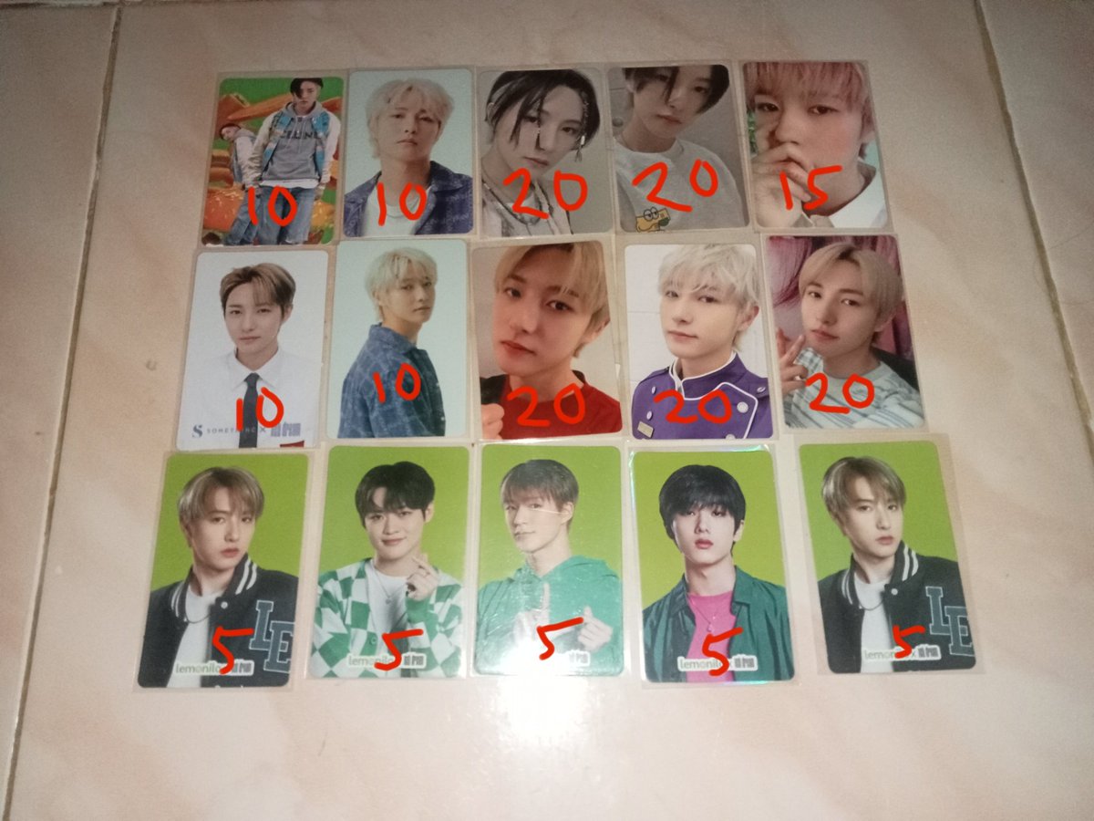 hakjunyeon's tweet image. #neosell wts aab renjun dan lemonilo, takeall 2 row di atas, free semua pc lemonilo 😍