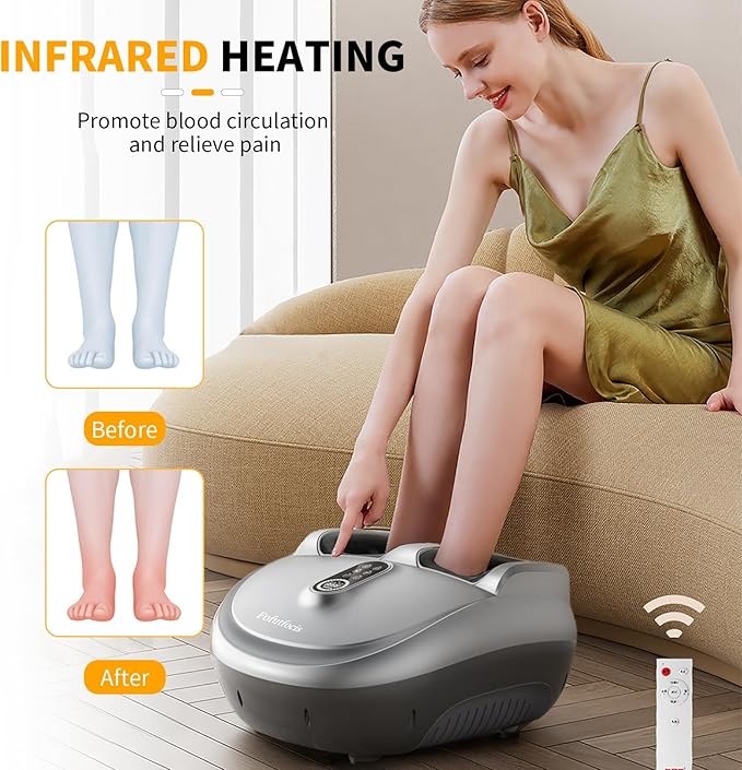fofutfocis's tweet photo. Foot and Leg Massager with Heat, Shiatsu Foot and Calf Massage Machine Deep Kneading Compression Vibration for Plantar Fasciitis Feet Calf and Arm, Adjustable Leg Wraps for Home and Office Use

link:https://t.co/m3kfQdjlEy

#footmassager #legmassager #legwraps #homeuse #shiatsu https://t.co/GXxn6NLiCG