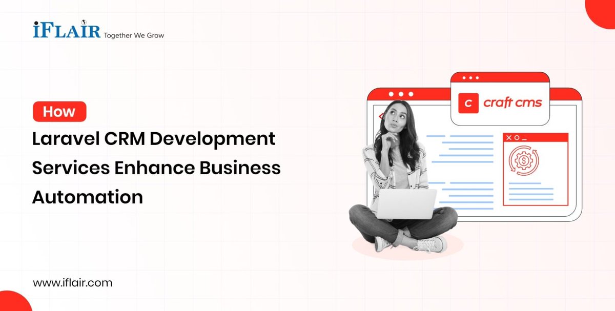 iFlairWebTech's tweet image. Want to automate sales, customer interactions, and marketing? Discover how Laravel CRM development services can transform your business strategy!
Read more: iflair.com/how-laravel-cr…
#LaravelCRM #BusinessAutomation #CRMSolutions #LaravelDevelopment #iFlair