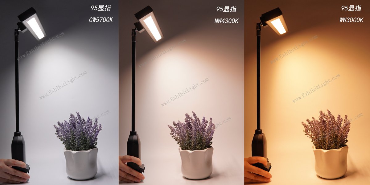 🔥 Hot! 1 lamp, 3 moods!
New adjustable LED arm light:
☑️ 3000K Warm
☑️ 4300K Neutral
☑️ 5700K Cool
Perfect for galleries, retail displays &amp; workshops! #led #exhibitionlight