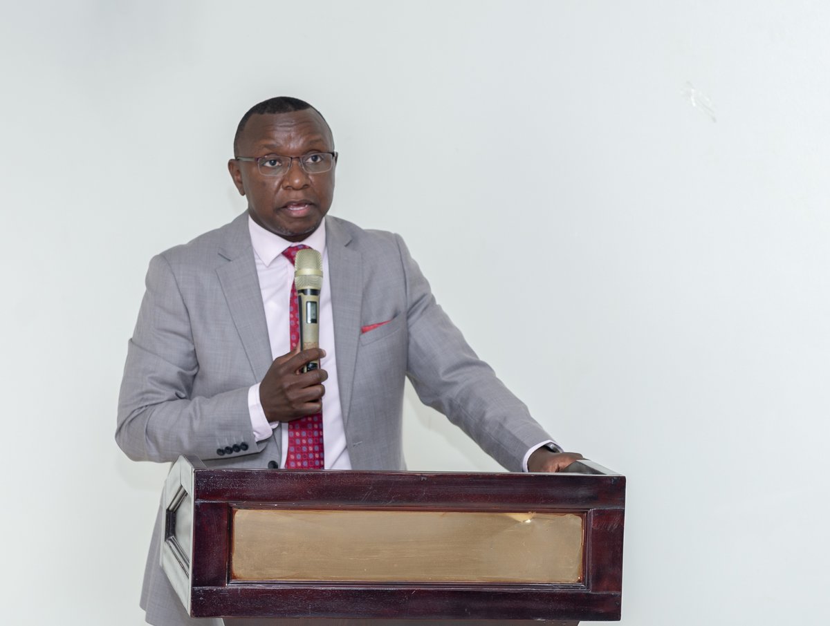 ICT Association of UG. (ICTAU) (@ictaug) on Twitter photo "I'm excited to discuss CIO priorities for 2025 and, of course, the importance of strategic technology leadership. Firstly, I'd like to sincerely thank ICTAU for organizing this important gathering," Mr. Collin Babirukamu, Executive Director IT at <a href="/BOU_Official/">Bank of Uganda</a>. "I'm excited to discuss CIO priorities for 2025 and, of course, the importance of strategic technology leadership. Firstly, I'd like to sincerely thank ICTAU for organizing this important gathering," Mr. Collin Babirukamu, Executive Director IT at <a href="/BOU_Official/">Bank of Uganda</a>.