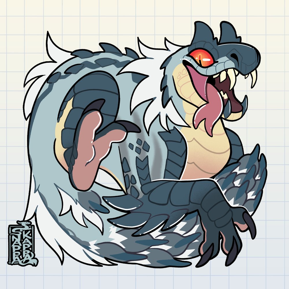SNAPPAKAPPA's tweet photo. Monster Hunter: Tobi-Kadachi 

#MonsterHunterWilds https://t.co/5YhSMfhEVP