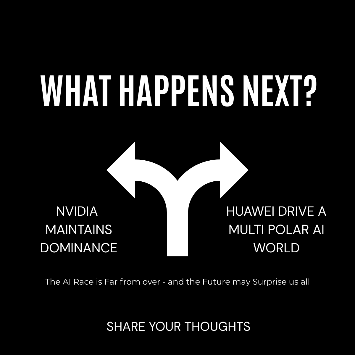 SahuApoorva's tweet photo. Can Anyone Beat Nvidia at Its Own Game? Huawei Thinks It Can.

In the world of AI hardware, Nvidia has been untouchable — until now.
Huawei just fired a major shot across the bow, launching its latest Ascend AI chips aimed directly at Nvidia’s dominance.
Here’s why this move matters:

Performance:
Early reports show Huawei’s Ascend 910B delivers roughly Nvidia A100-class performance, while Huawei’s dual-chip Ascend 910C module is engineered to match Nvidia’s H100 performance and further narrow—though not yet close—the gap with the new H200 GPU.

Strategy:
Huawei is building a full-stack AI ecosystem (hardware + MindSpore framework) — not just chips.

Geopolitics:
In a world increasingly divided on tech supply chains, self-sufficiency is a competitive advantage, not a fallback.

My Take:
 If Huawei succeeds, the global AI arms race won't be decided by just software innovation — it will be a hardware war.
And Nvidia, for the first time in years, might need to look over its shoulder.

Question for you:
Would you bet on a diversified AI hardware future — or will Nvidia’s head start prove too much to overcome?

hashtag#AI hashtag#Semiconductors hashtag#Huawei hashtag#Nvidia hashtag#ArtificialIntelligence hashtag#DeepTech hashtag#TechStrategy hashtag#InnovationWars hashtag#FutureOfAI