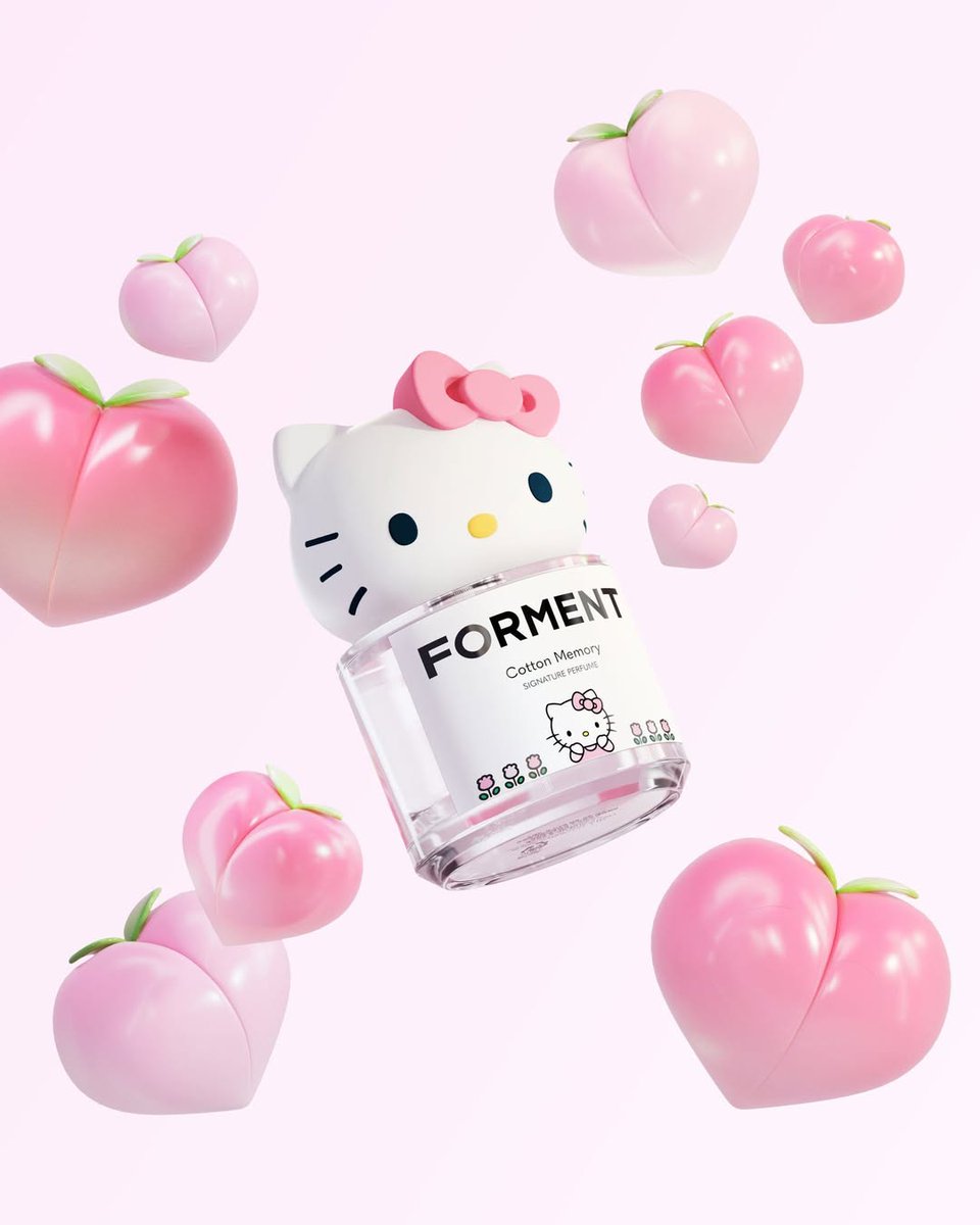 韓国で人気のフレグランスブランドFORMENTから HELLO KITTY限定